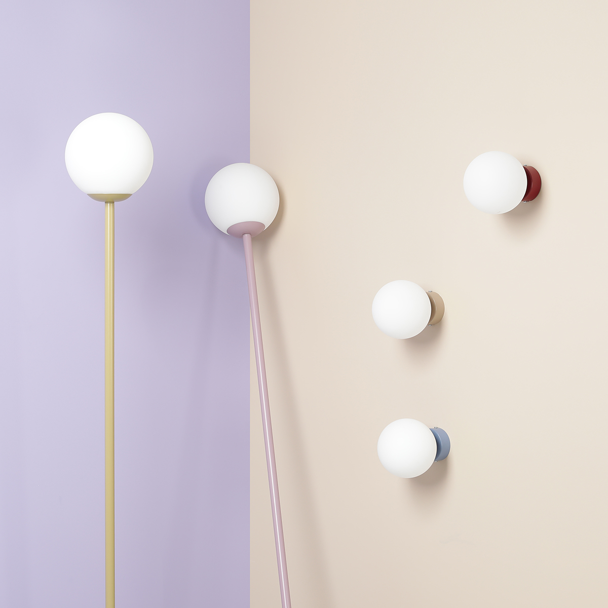 PINNE FLOOR PISTACHIO 1080A12 Lampa podłogowa #colours - ALDEX - obrazek 4