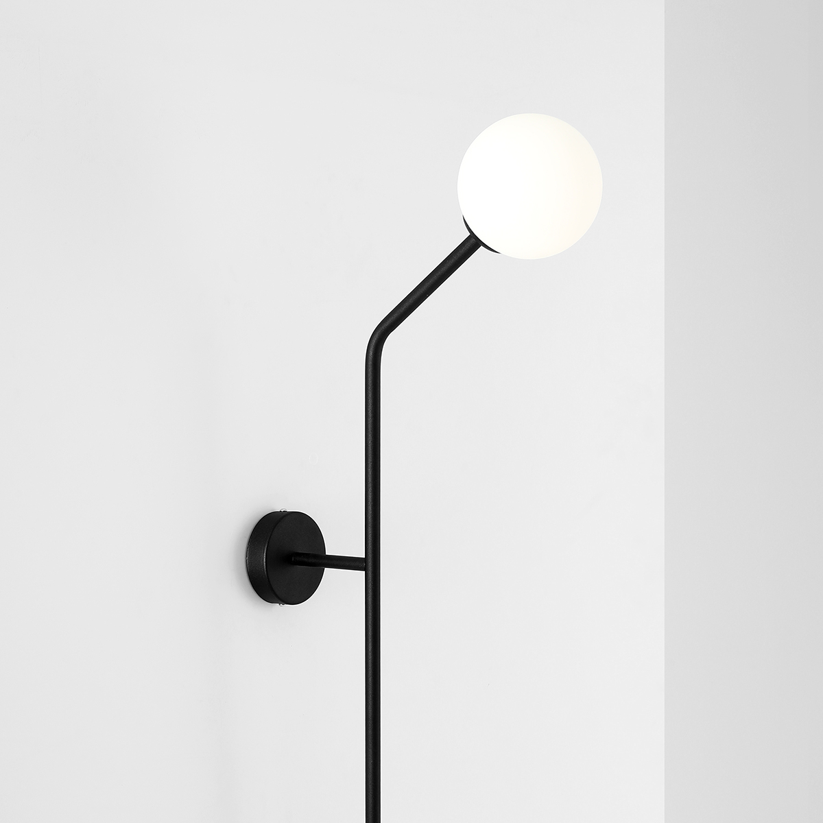 PURE WALL BLACK VERTICAL 1064D1_2 Minimalistyczna lampa ścienna - ALDEX - obrazek 2