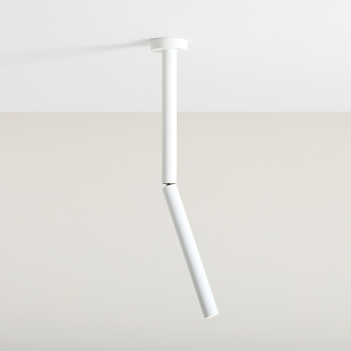 STICK ALL WHITE S 1084PL_G_S Prosty plafon punktowy - ALDEX - obrazek 3