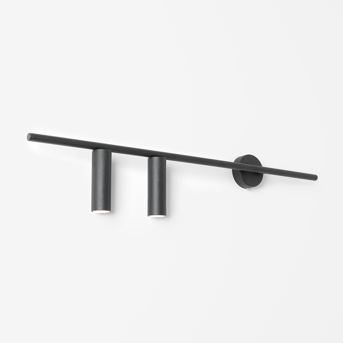 TREVO WALL 2 ALL BLACK (left) 1104D1 Minimalistyczny kinkiet - ALDEX - obrazek 3