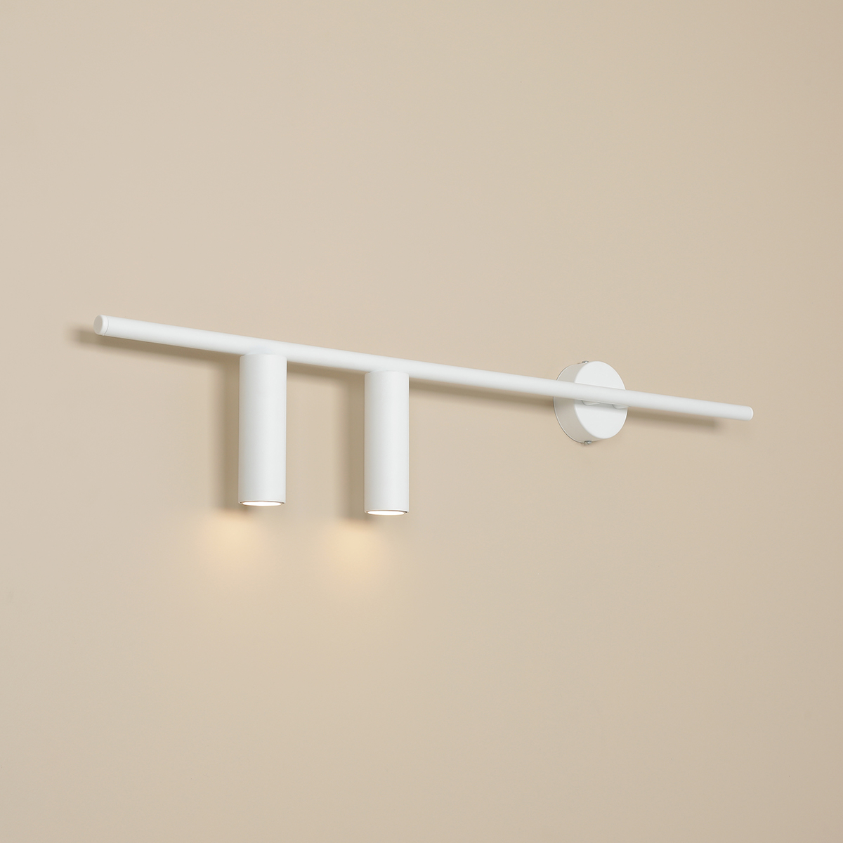 TREVO WALL 2 ALL WHITE (left) 1104D Minimalistyczny kinkiet - ALDEX - obrazek 2