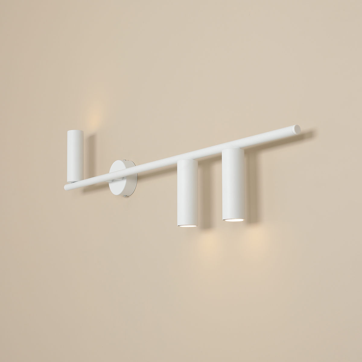 TREVO WALL 3 ALL WHITE (right) 1104Y_2 Minimalistyczny kinkiet - ALDEX - obrazek 2