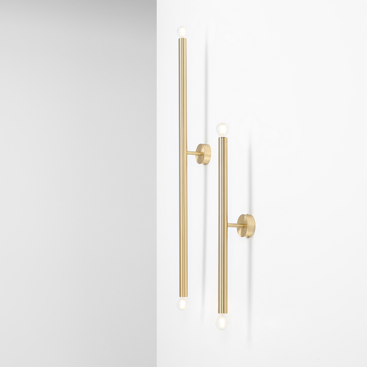 TUBO WALL BRASS S 1072D40_S Designerski kinkiet - ALDEX - obrazek 4