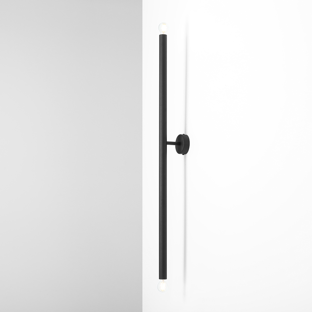 TUBO WALL BLACK L 1072D1_L Designerski kinkiet - ALDEX