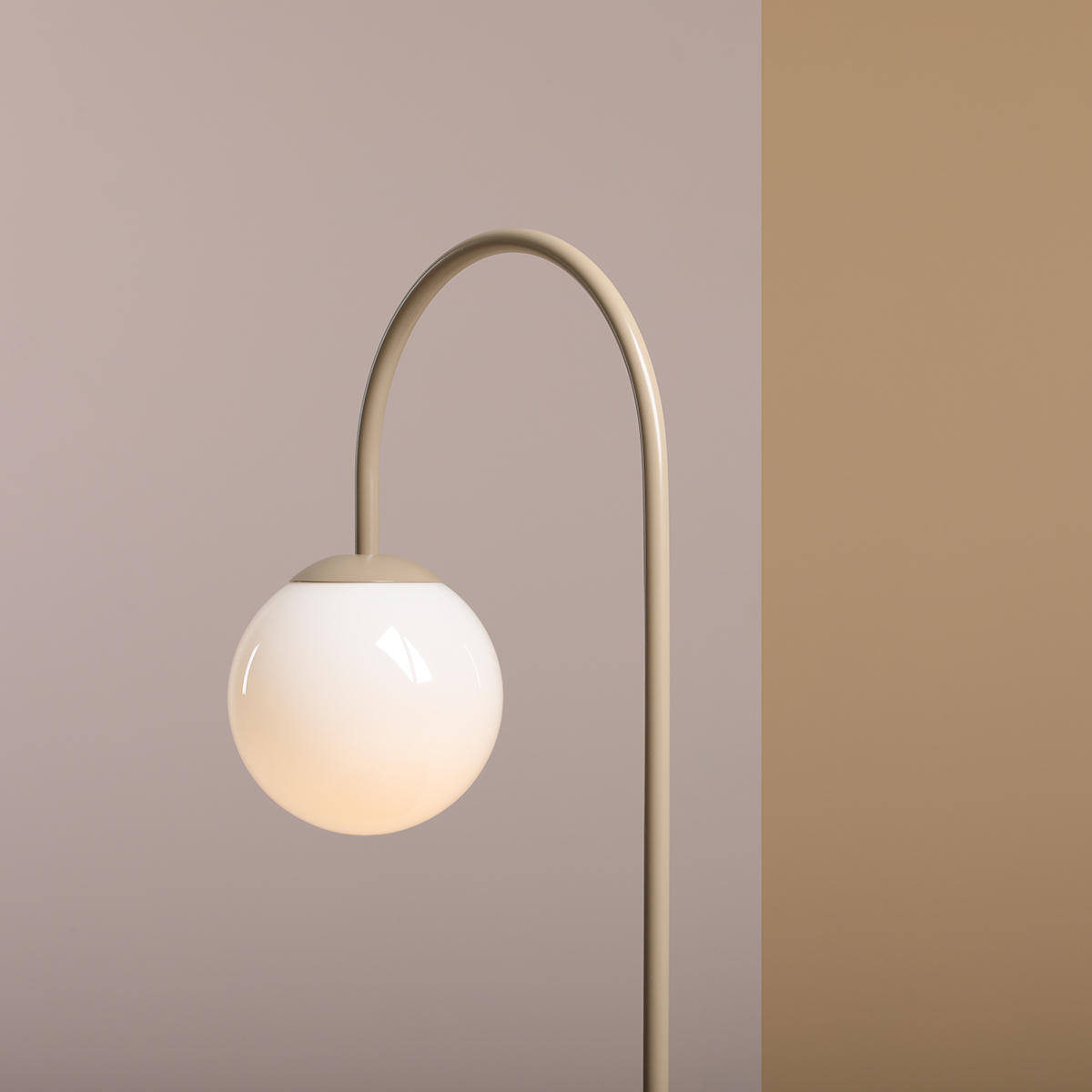 UNA TABLE BEIGE 1116B17 Modna lampka stołowa - ALDEX - obrazek 2