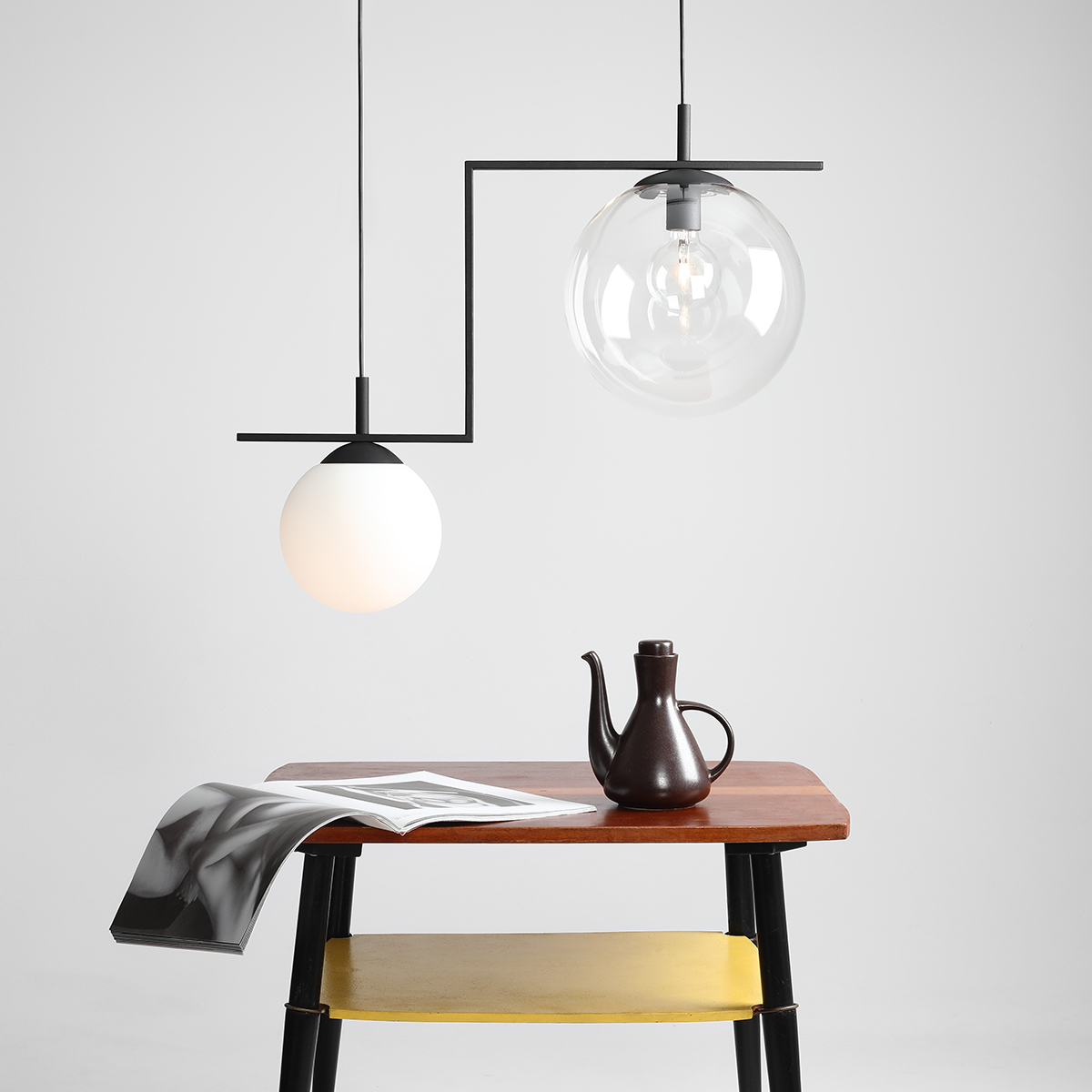 ZAC 2 BLACK MIX 1038H1 Nowoczesna lampa wisząca- ALDEX - obrazek 3