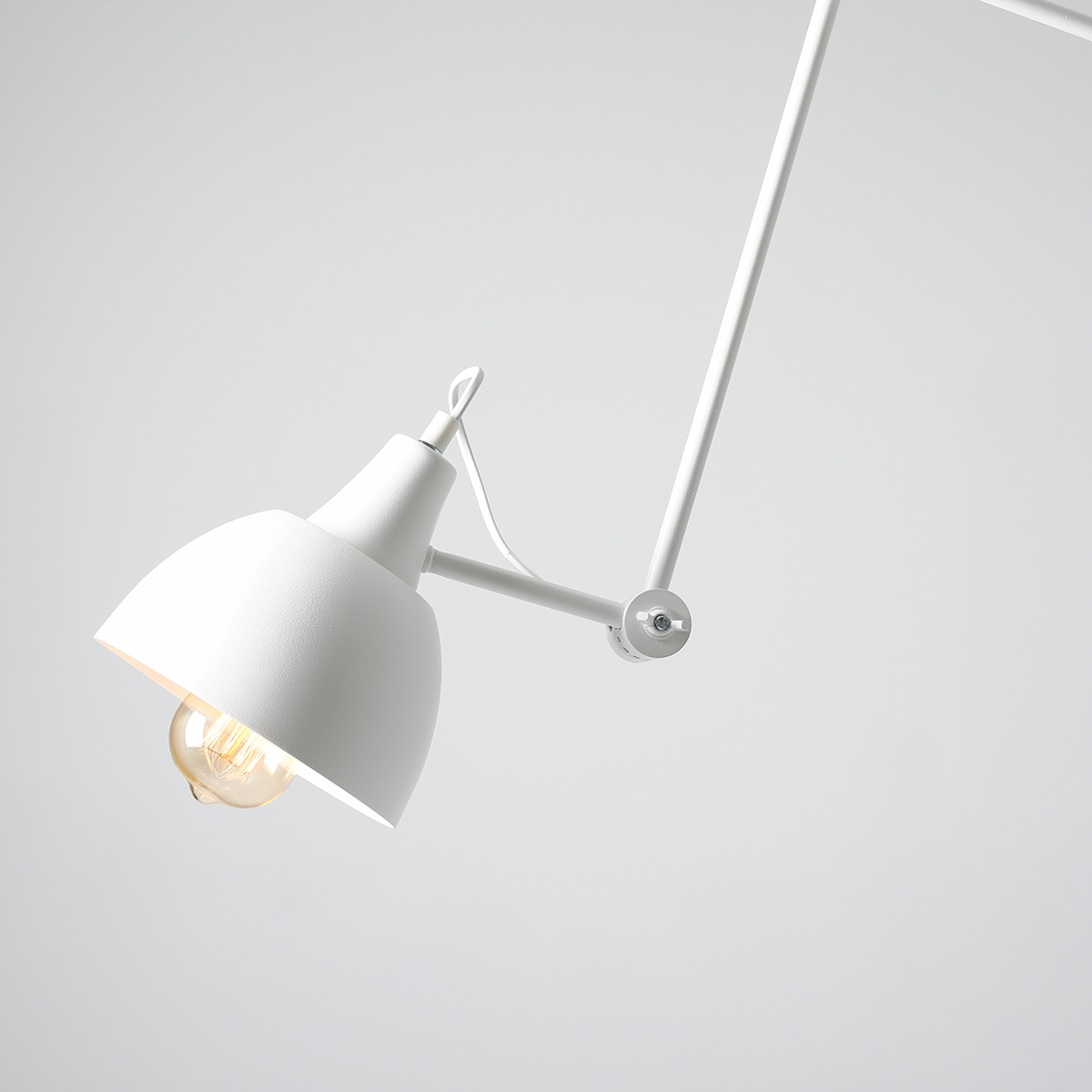 AIDA FLOOR WHITE 814A Designerska lampa stojąca - ALDEX - obrazek 2