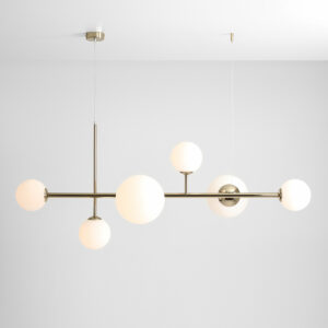 DIONE 6 GOLD 1092K30 Elegancka lampa wisząca- ALDEX