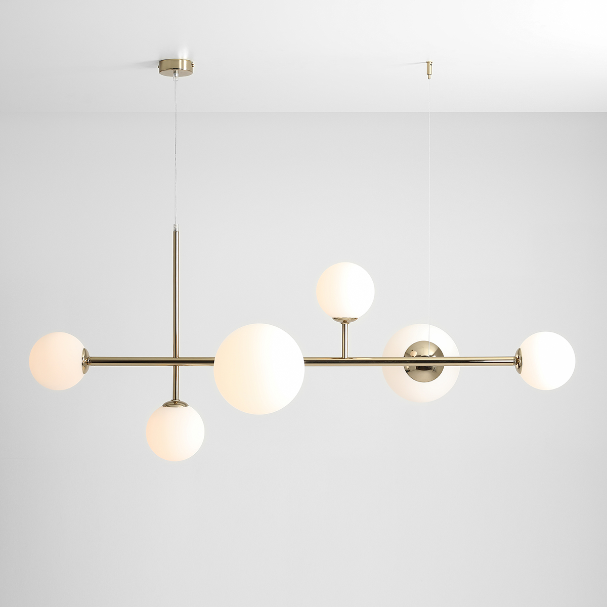 DIONE 6 GOLD 1092K30 Elegancka lampa wisząca- ALDEX