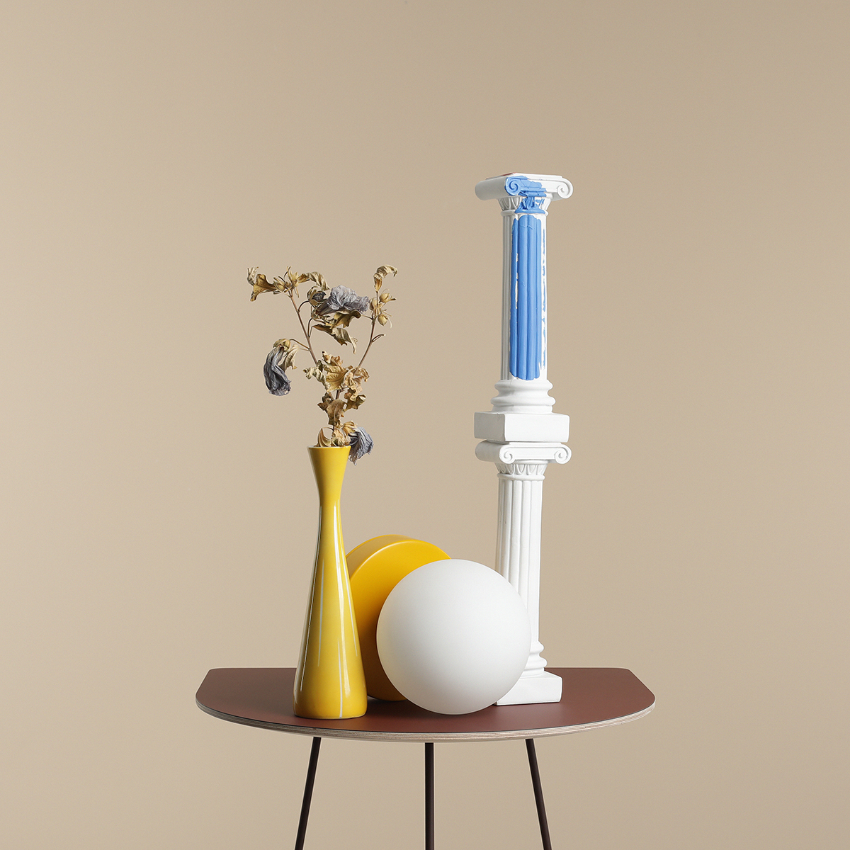 BALL TABLE MUSTARD S 1076B14_S Lampka stołowa #colours - ALDEX - obrazek 4