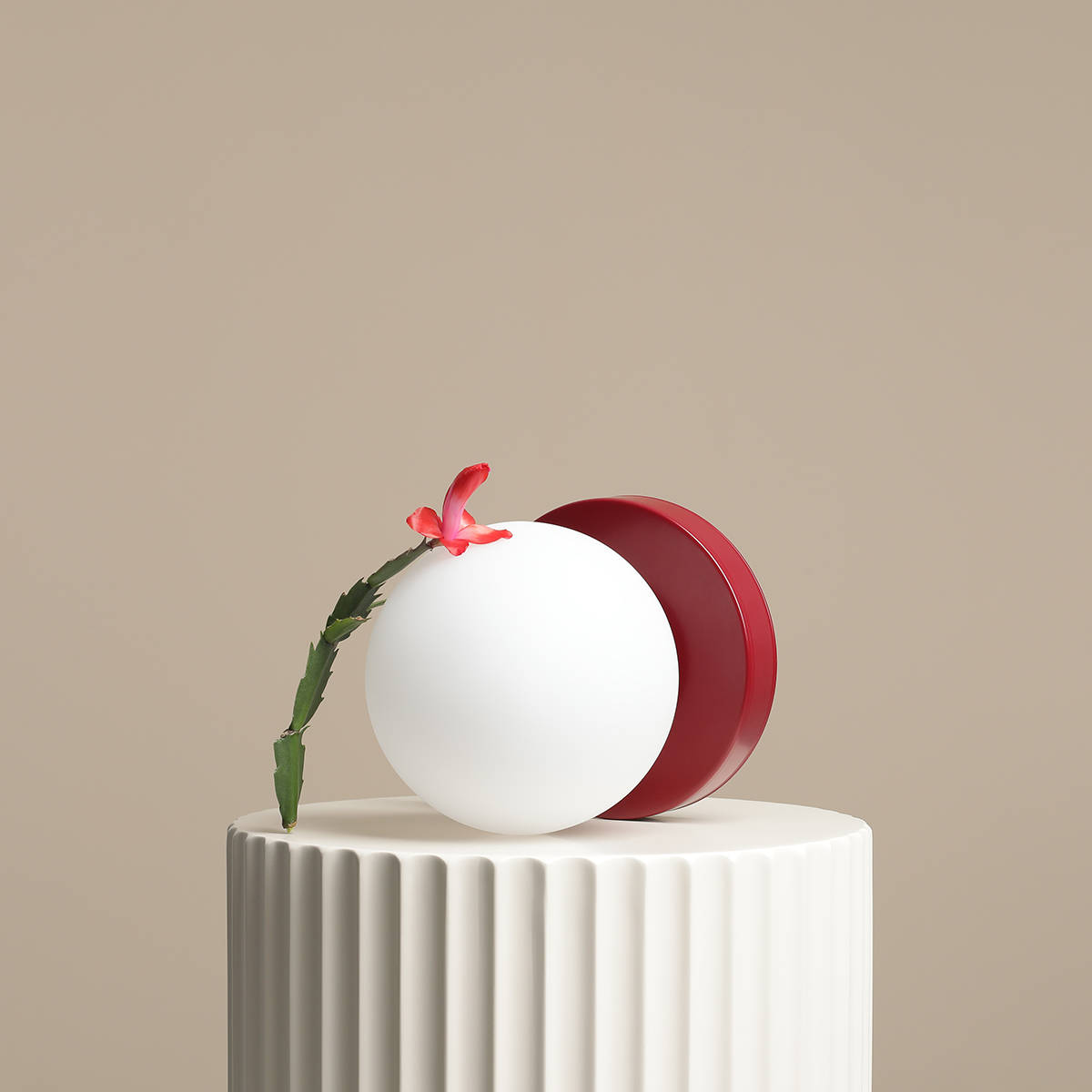 BALL TABLE RED WINE S 1076B15_S Lampka stołowa #colours - ALDEX - obrazek 4