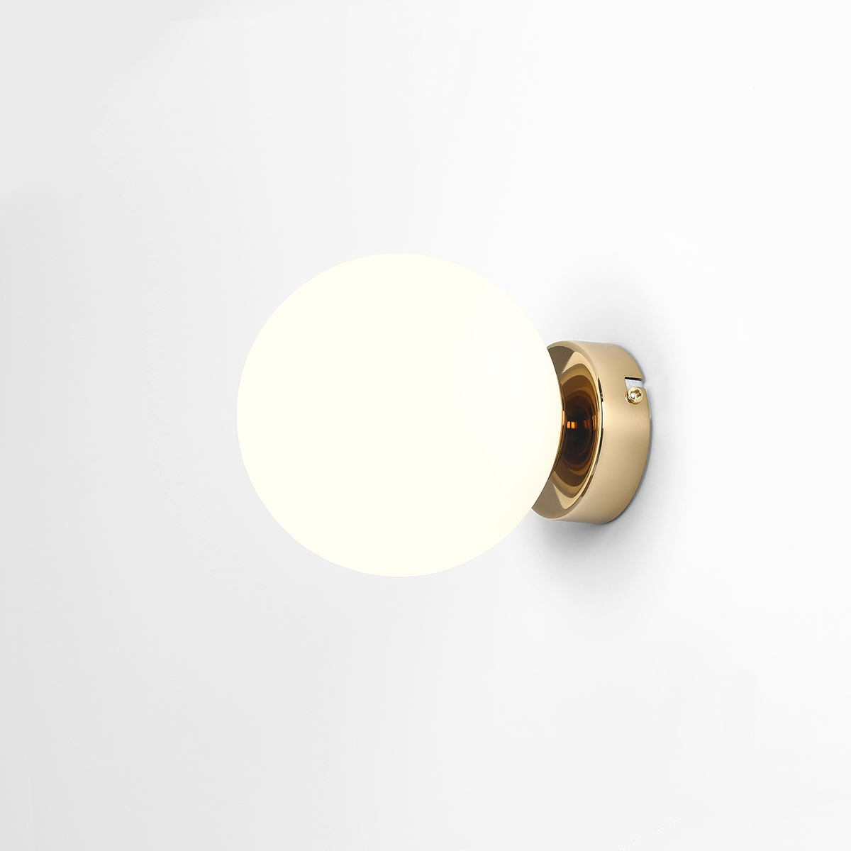 BALL WALL GOLD S 1076C30_S Modny kinkiet - ALDEX - obrazek 3