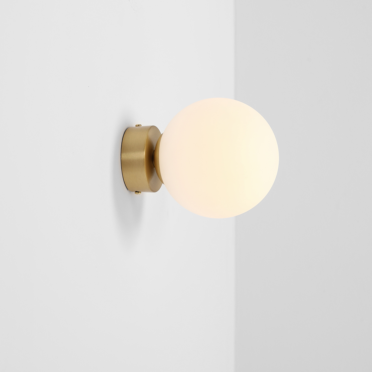 BALL WALL BRASS S 1076C40_S Elegancki kinkiet - ALDEX