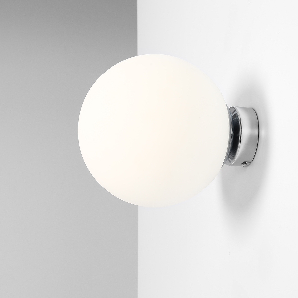 BALL WALL CHROME M 1076C4_M Stylowy kinkiet - ALDEX