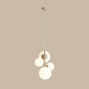 BLOOM 4 BEIGE 1091L17 Lampa wisząca #colours - ALDEX