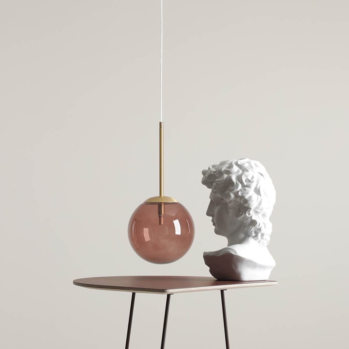 BOSSO MINI 20 MULTICOLOUR (CHOCO CREAM) 1119XS40_CK Nowoczesna lampa wisząca1119XS40_CK- ALDEX - obrazek 3