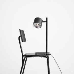 BOT TABLE BLACK 1047B Nowoczesna lampka biurkowa - ALDEX