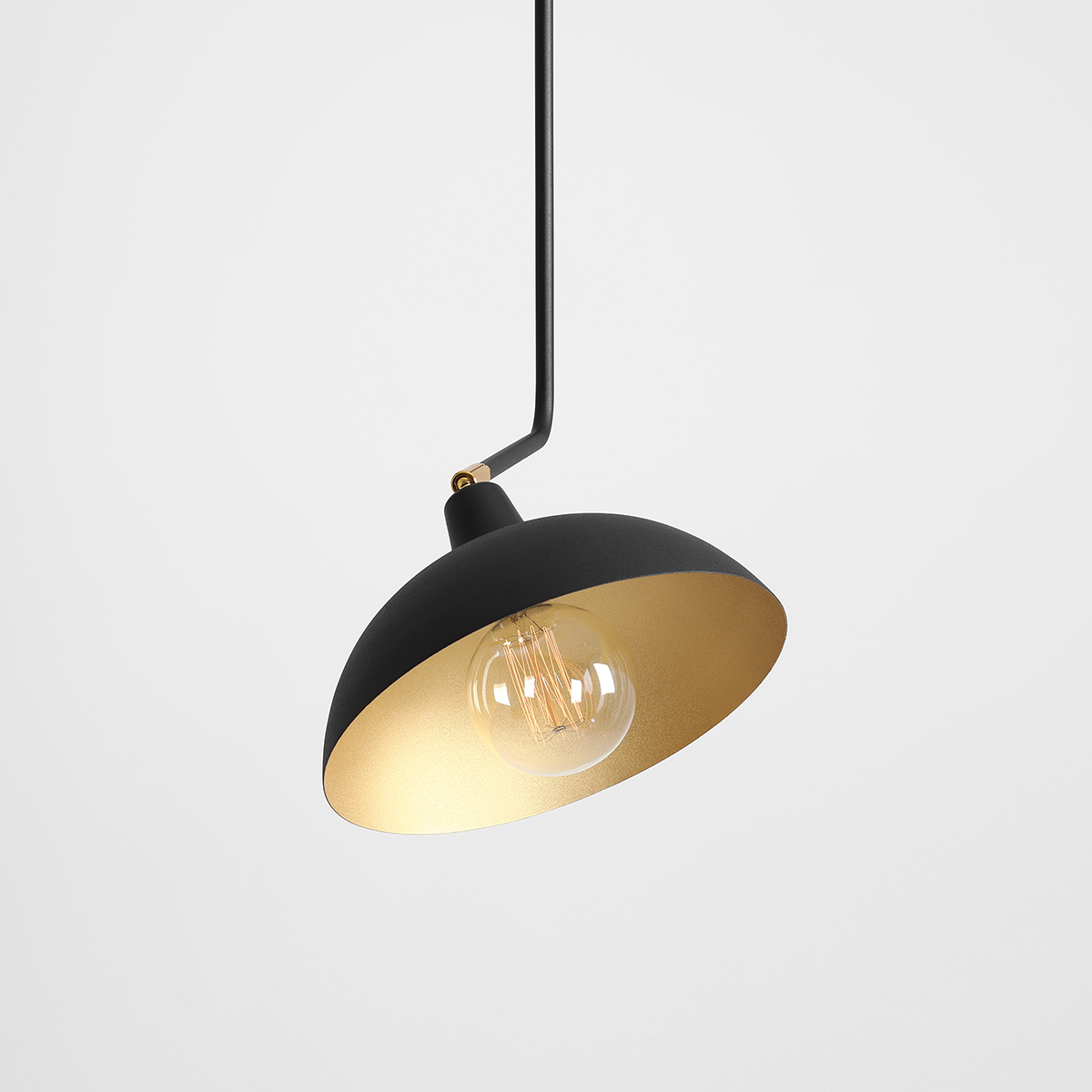 ESPACE LONG BLACK 1036G1_L Industrialny plafon - ALDEX - obrazek 2