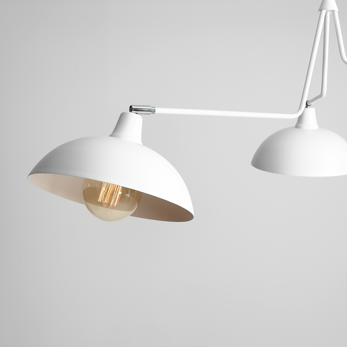 ESPACE 3 WHITE 1036E Nowoczesny plafon - ALDEX - obrazek 2