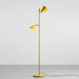 FORM FLOOR 2 MUSTARD 1108A14_2 Geometryczna lampa stojąca - ALDEX