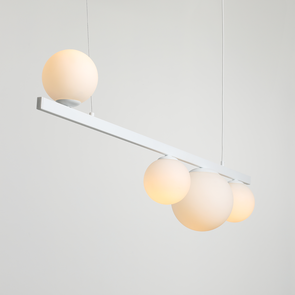 GARDA 4 WHITE 1099L Stylowa lampa wisząca- ALDEX - obrazek 4