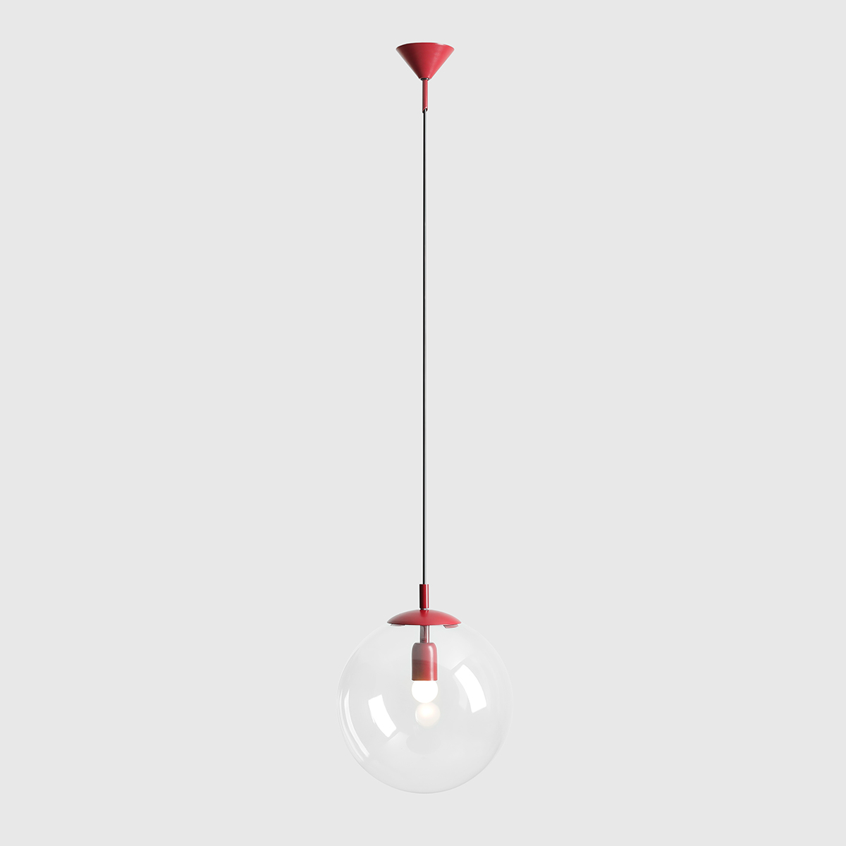 GLOBE RED WINE 562G15 Lampa wisząca #colours - ALDEX