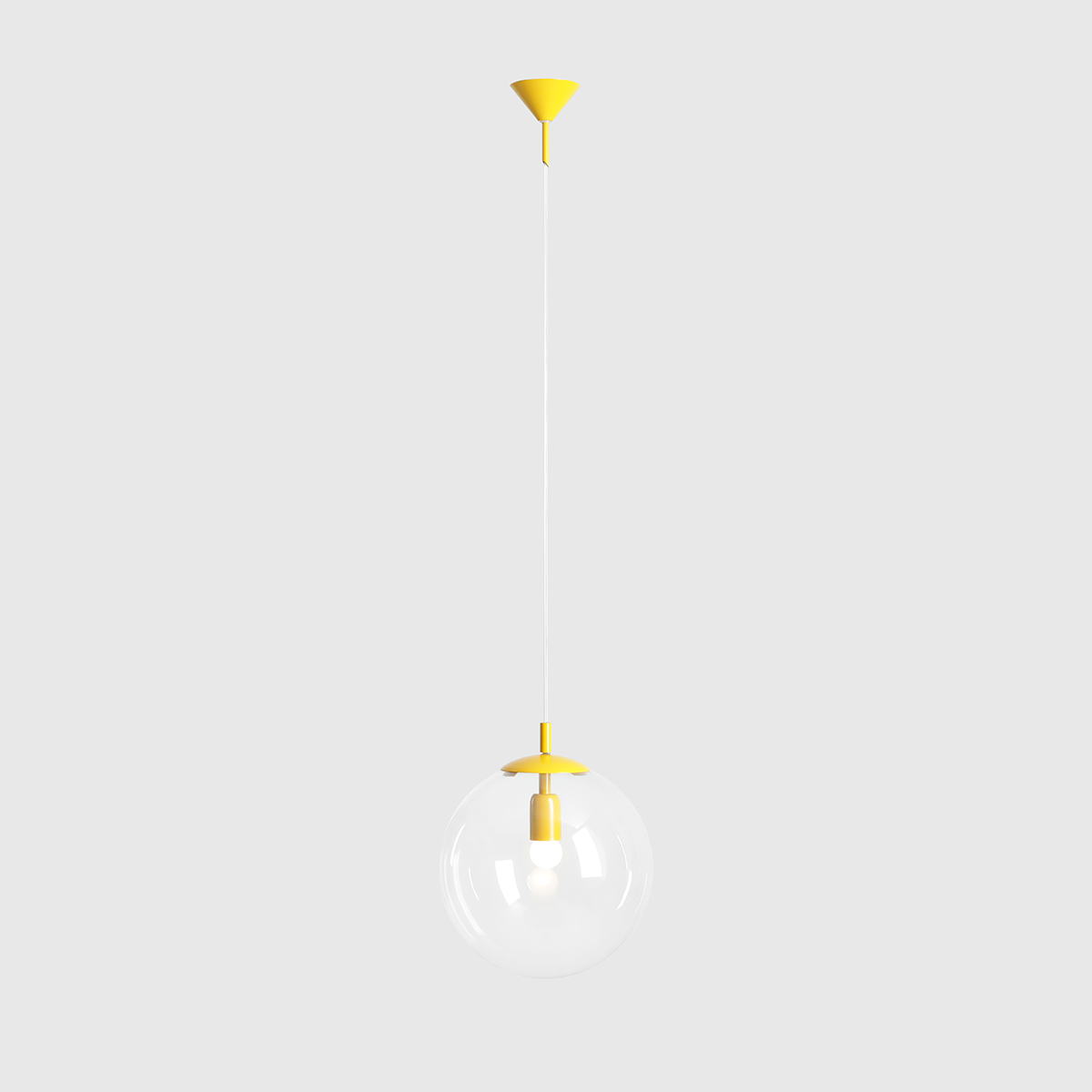 GLOBE MUSTARD 562G14 Lampa wisząca #colours - ALDEX