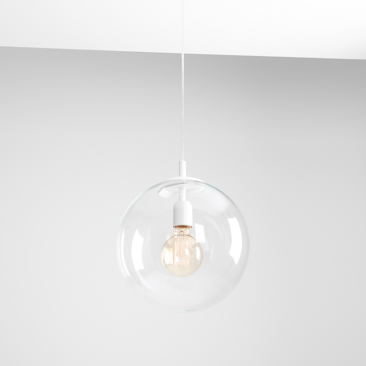 GLOBE WHITE 562G Minimalistyczna lampa wisząca- ALDEX