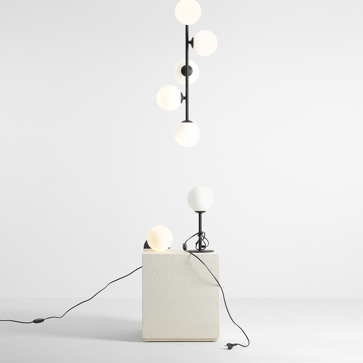 LIBRA 5 BLACK 1094PL_F1 Minimalistyczny plafon - ALDEX - obrazek 4