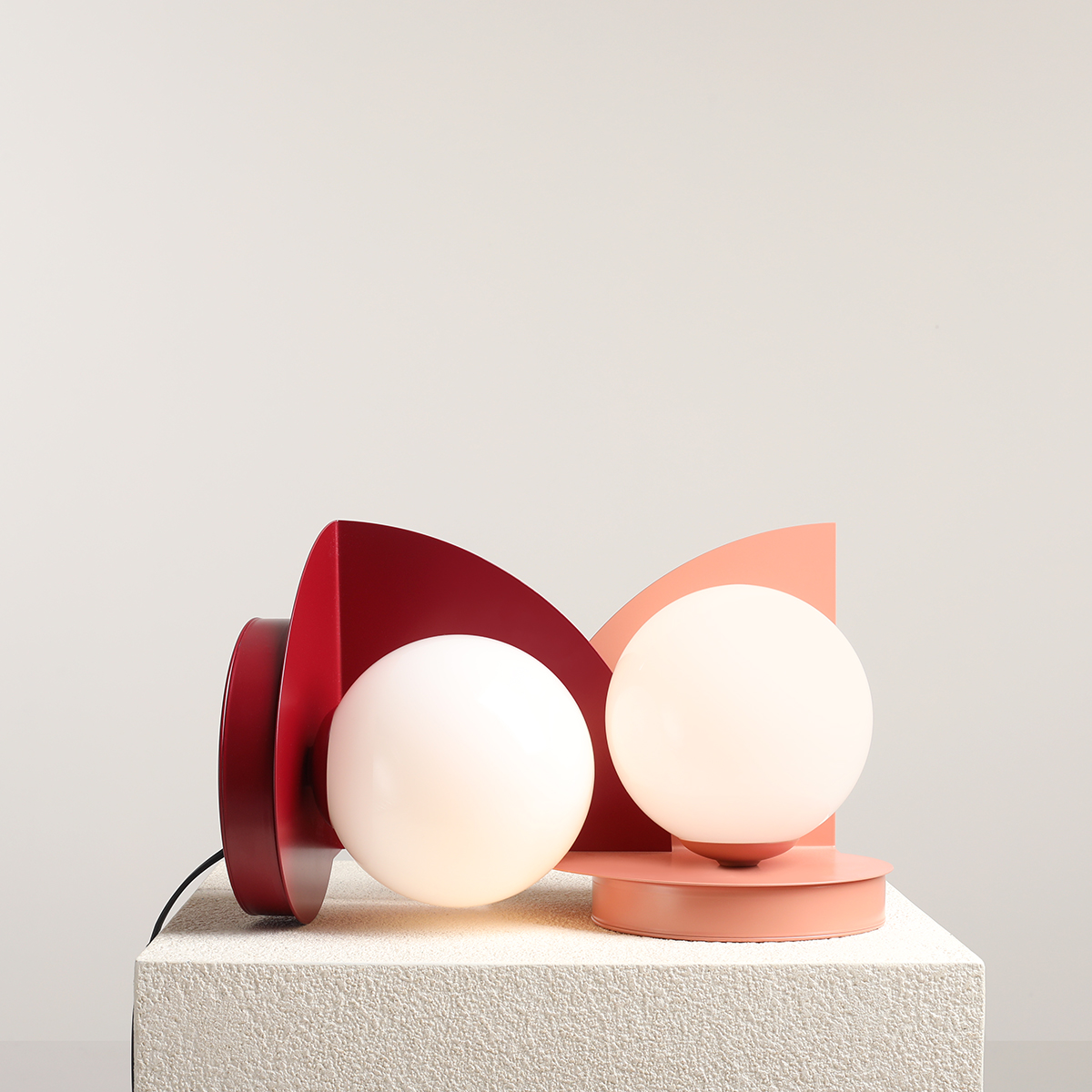 LOOP TABLE CORAL 1125B11 Nowoczesna lampka stołowa - ALDEX - obrazek 3