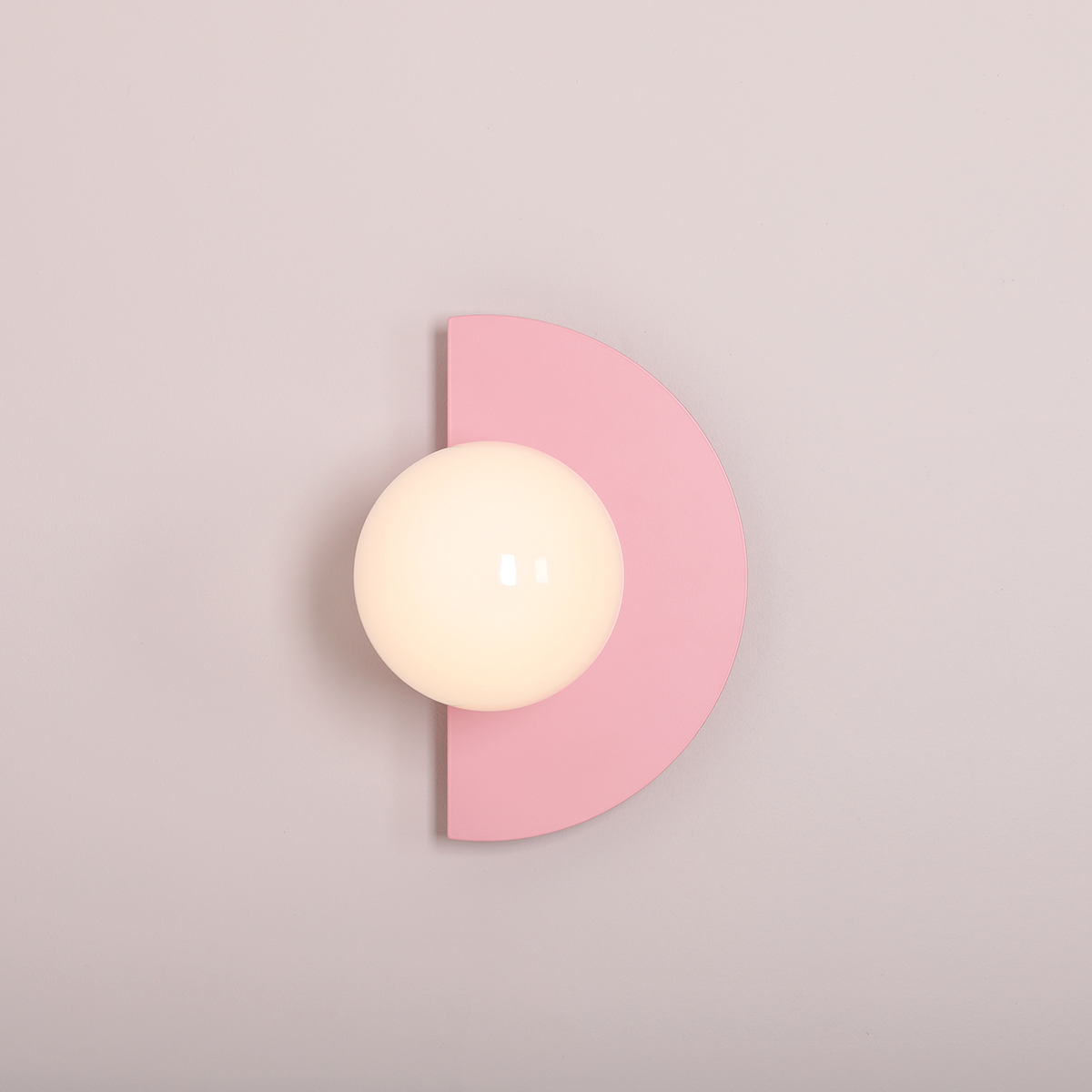 LOOP WALL BABY PINK 1125C18 Nowoczesna lampa ścienna - ALDEX - obrazek 3