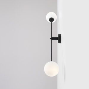 OHIO WALL 2 BLACK 1081D1 Designerski kinkiet - ALDEX