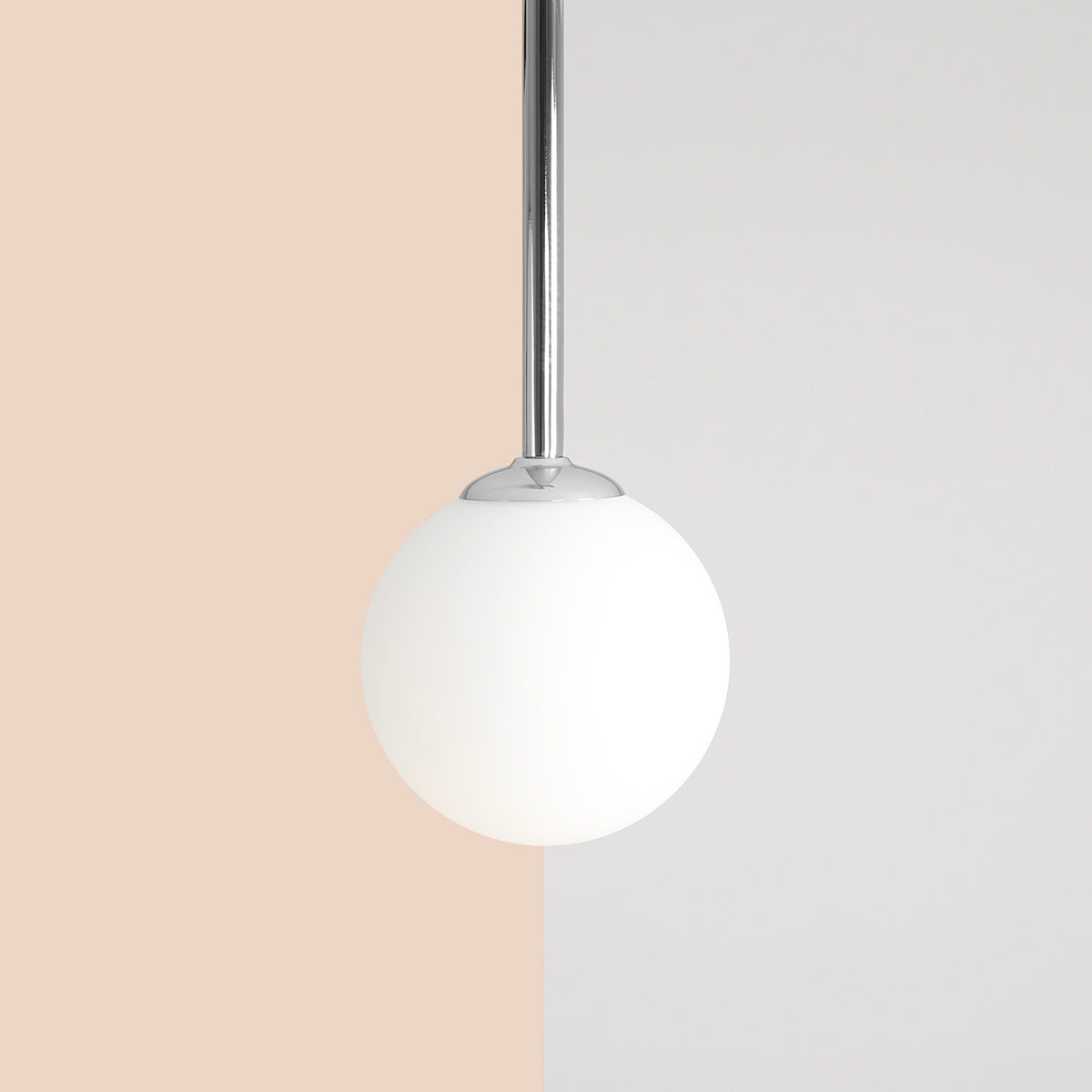 PINNE SHORT CHROME 1080PL_G4_S Minimalistyczny plafon - ALDEX - obrazek 3