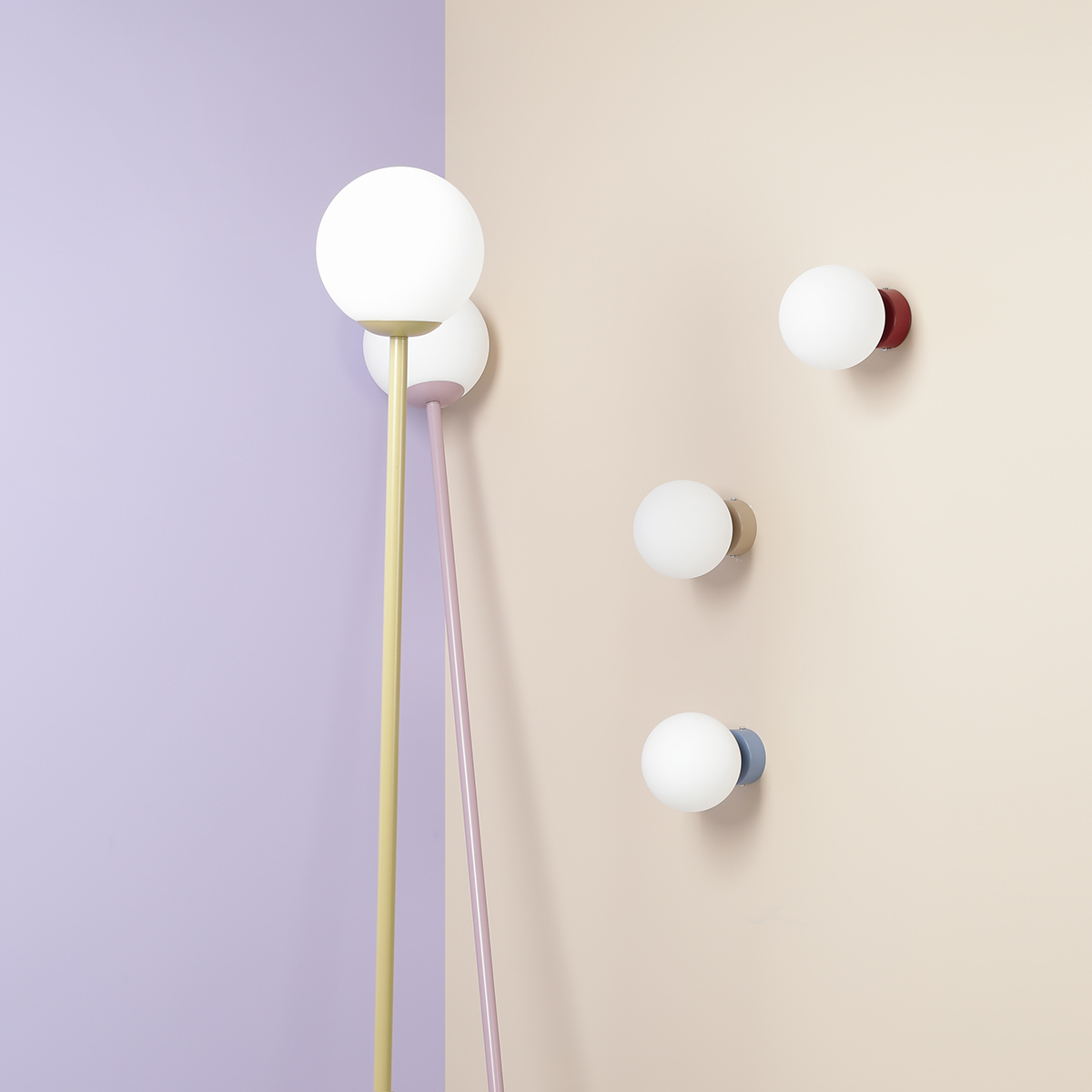 PINNE FLOOR PISTACHIO 1080A12 Lampa podłogowa #colours - ALDEX - obrazek 3