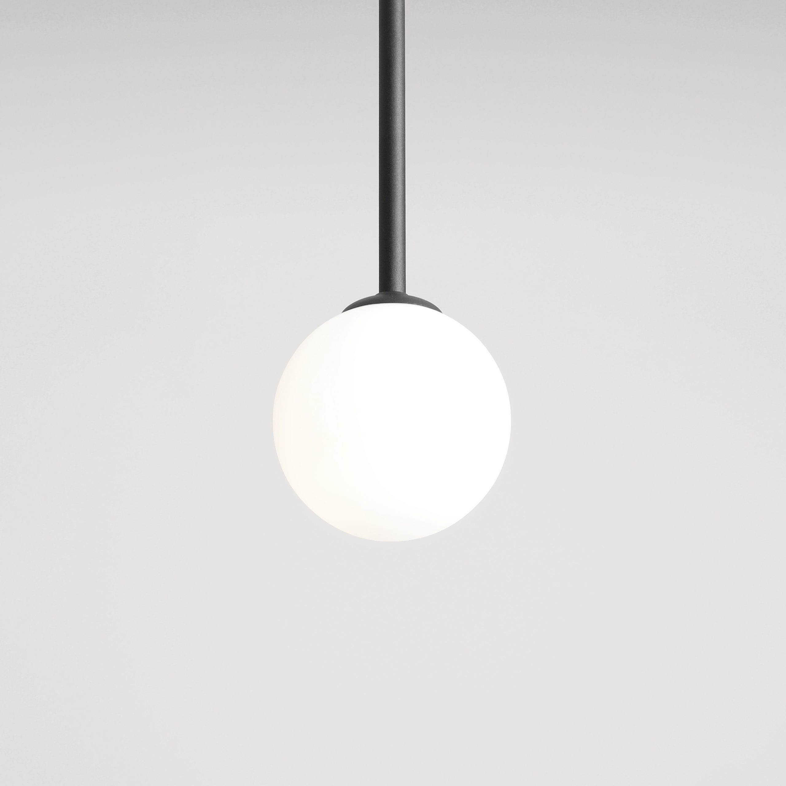 PINNE MEDIUM BLACK 1080PL_G1_M Minimalistyczny plafon - ALDEX - obrazek 2