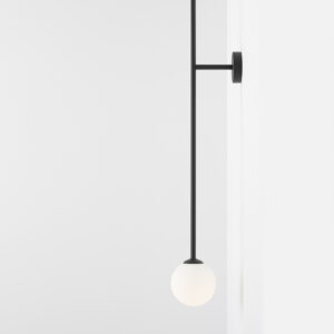 PINNE WALL BLACK 1080C1 Minimalistyczna lampa ścienna - ALDEX