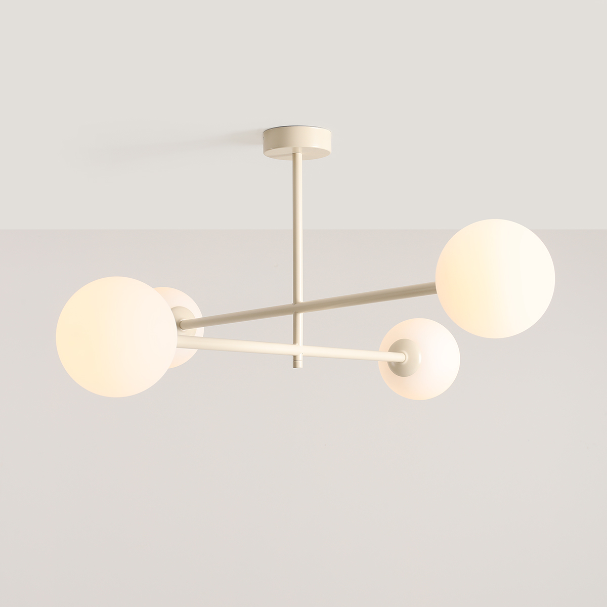 PINNE 4 CEILING CREAM 1080PL_L9 Nowoczesny plafon #colours - ALDEX - obrazek 3