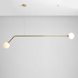 PURE 2 GOLD 1064H30 Designerska lampa wisząca- ALDEX