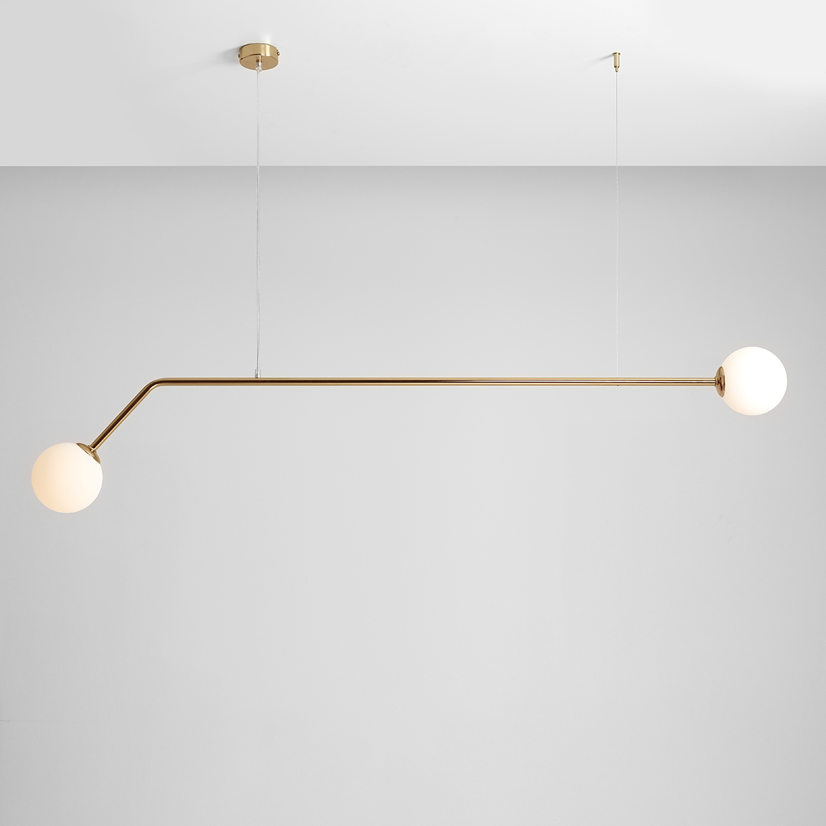 PURE 2 GOLD 1064H30 Designerska lampa wisząca- ALDEX