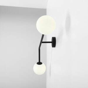 PURE WALL BLACK HORIZONTAL 1064D1 Minimalistyczna lampa ścienna - ALDEX