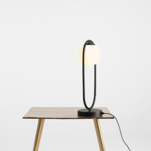 RIVA TABLE BLACK 1086B1 Minimalistyczna lampka biurkowa - ALDEX