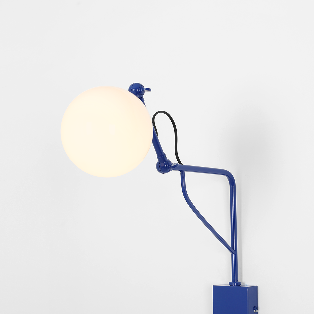 SOHO GLASS WALL SHORT COBALT 1105C25_M Nowoczesna lampa ścienna - ALDEX - obrazek 2