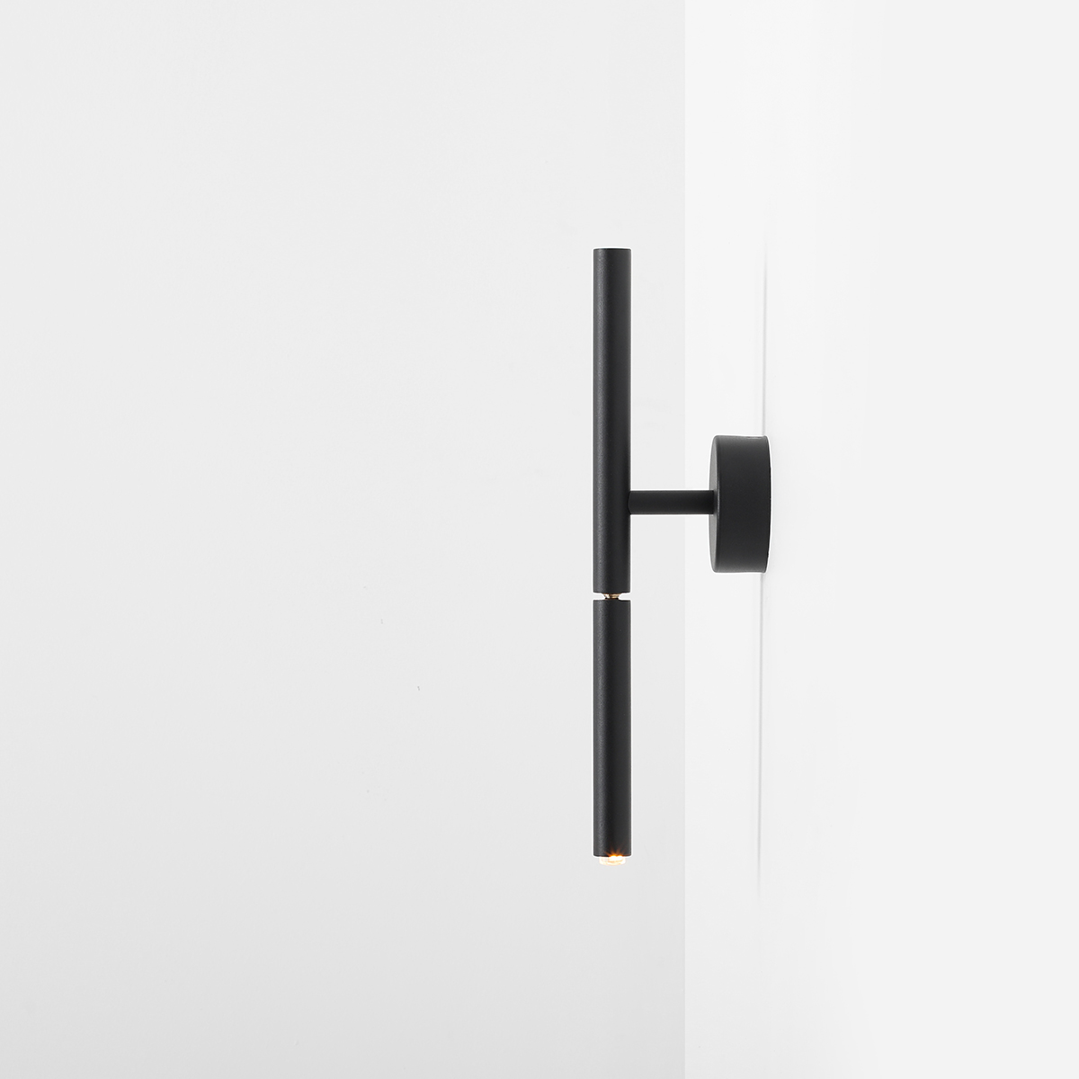 STICK WALL ALL BLACK 1084C1 Nowoczesna lampa ścienna - ALDEX - obrazek 3