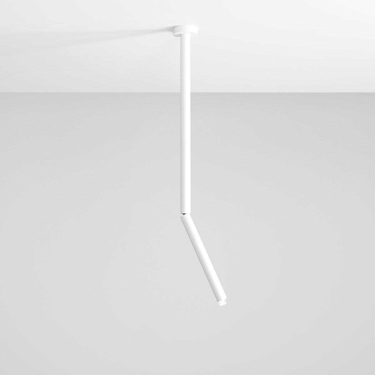 STICK ALL WHITE M 1084PL_G_M Prosty plafon punktowy - ALDEX