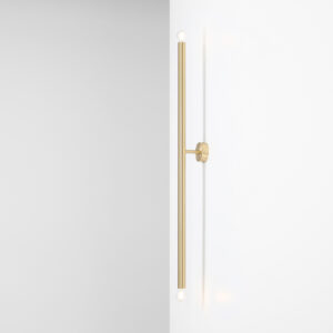 TUBO WALL BRASS L 1072D40_L Designerski kinkiet - ALDEX