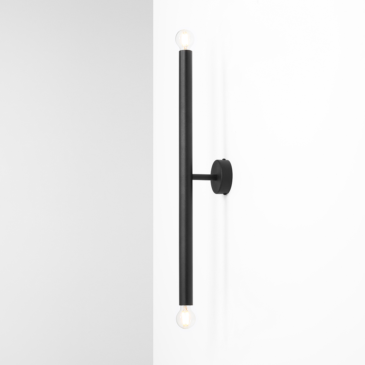 TUBO WALL BLACK S 1072D1_S Designerski kinkiet - ALDEX