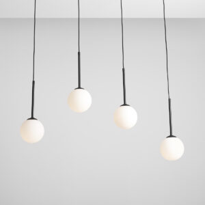 BOSSO 4 BLACK 1087L1 Minimalistyczna lampa wisząca- ALDEX