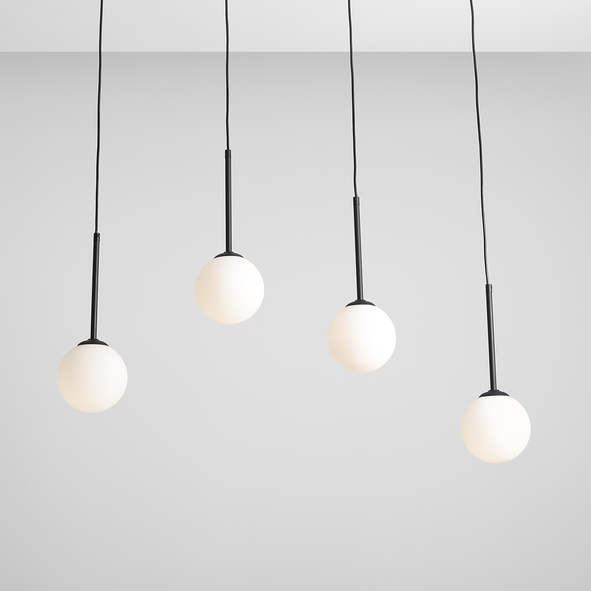 BOSSO 4 BLACK 1087L1 Minimalistyczna lampa wisząca- ALDEX