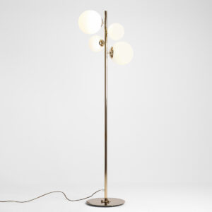 BLOOM FLOOR GOLD 1091A30 Nowoczesna lampa podłogowa - ALDEX