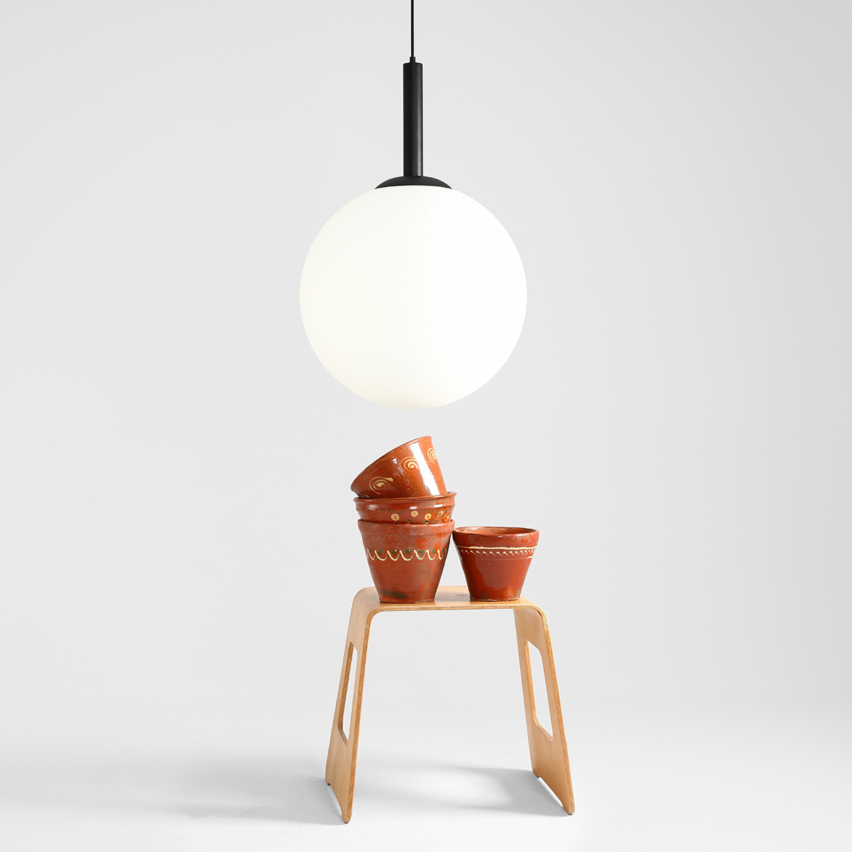 BOSSO GRANDE 50 BLACK 1087XXL1 Spektakularna lampa wisząca- ALDEX - obrazek 3